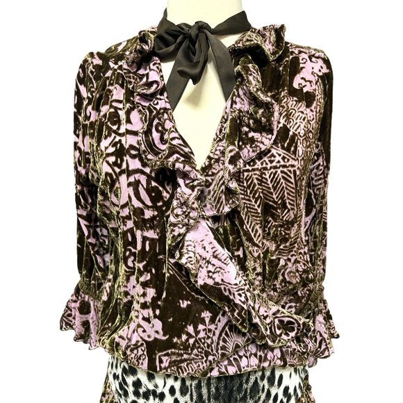 Just Cavalli devore animal print midi dress - Picture 5 of 10